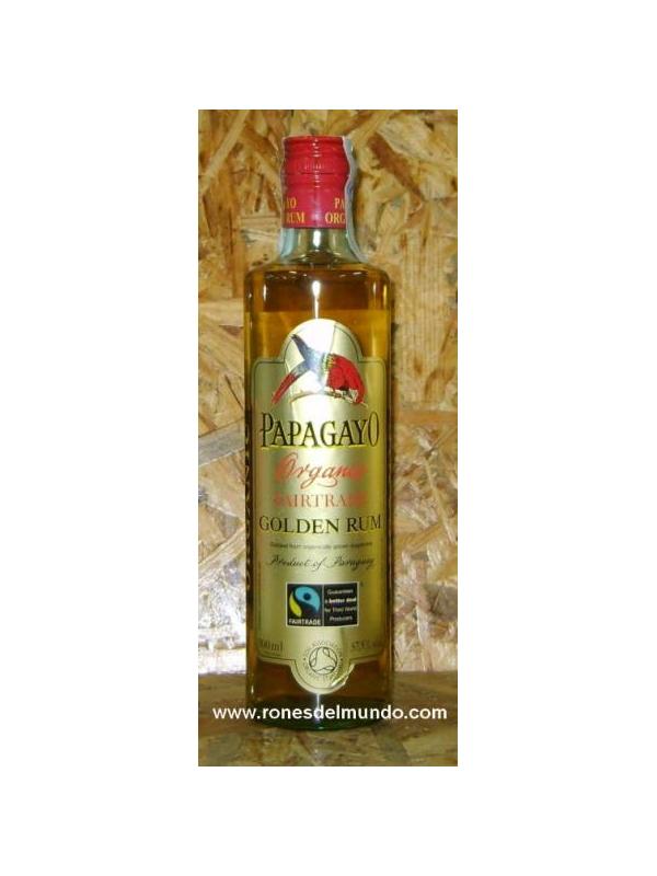 RON PAPAGAYO GOLD RHUM ECOLOGIC - Ron BIOPapagayo Especiado (70cl) Paraguay OTISA. Grupo de ms de 800 pequeos productores certificados que cultivan la caa de azcar ecolgica. 
PREMIOS INTERNACIONALES:
IWSC-International Wineand SpiritCompetitionSA
-SoilAssociationISC
-International SpiritsChallengeBTI
-Chicago BeverageTesting